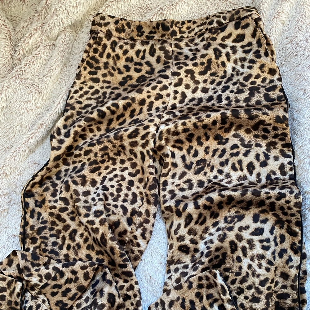 Zara Leopard Print Pants💫
